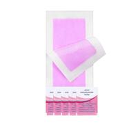 Wax Strips for Hair Removal, 20 Pieces Facial Wax Strip, Quick Easy Use, Sensitive Skin Friendly, Gentle Smooth Hair Removing Kit with 5 Wipes for Underarms, Legs, Arms, and Eyebrows, 1.77x3.54 inches
