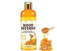Wax Wood Polishing, 120ml Gentle Smoothing Long Lasting Furniture Care Formula, Wood Cleaner And Conditioner For Home Office Apartment Bedroom Room Cabinet Table Floor Restoration Protection Use