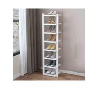 WAxd Estantes para zapatos independientes, estantería para zapatos vertical de 4 niveles, organizador de zapatos que ahorra espacio, multiusos, para sala de estar con porche