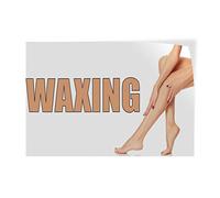 Waxing #2 - Adhesivo de vinilo para tienda interior de 8 pulgadas