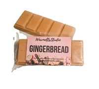 WaxMeltsStudio 50g cera de soja derretir perfumada barra de presión "pan de jengibre"