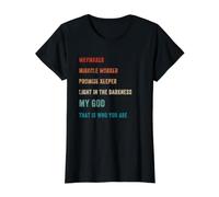 Way Maker Miracle Worker Promise Keeper Luz Dios Milagro Camiseta gráfica económica, Mujer, Negro, XL