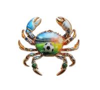 Way - Pin coleccionable con artesanía fina, aniversario en detalle artístico, pin de solapa con temática de fútbol, One Size, como se describe