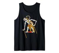 Wayang Cultura Tradicional de Java Indonesia Camiseta sin Mangas