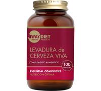 Waydiet Natural Levadura de Cerveza Viva 100caps