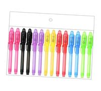 Wayfadacc 14 bolígrafos de tinta invisible con bolígrafo de lámpara, bolígrafo secreto para escritura invisible