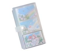 Wayfadacc Álbum de fotos de bolsillo 84/80/160, organizador de tarjetas de fotos de 3 pulgadas, resistente al agua, organizador de tarjetas de fotos para oficina y escuela