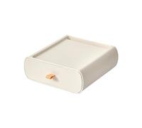 Wayfadacc Caja de almacenamiento de silicona PP segura con cajón apilable transparente para un fácil acceso