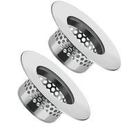 Wayfadacc Colador de fregadero a prueba de óxido para desagüe de cuenco y tina de baño, eficiente recogedor de escombros, exterior suave, mantenimiento simple