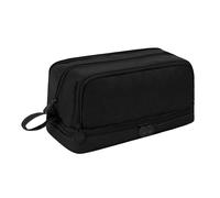 Wayfadacc Doble Bag Bag Case De Lápiz Sólido Organizadores Gran Capacidad Organizadores Dobles Doble Poliquil Color Sólido