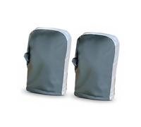 Wayfadacc Guantes reflectantes de motocicleta para clima frío, con forro térmico, resistentes al viento, para manillar de viajes largos