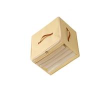 Wayfadacc Organizador de ropa plegable portátil con ventana transparente, asas impermeables, contenedor de almacenamiento de temporada