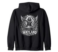 Wayland forjó en la Saga épica del Guerrero de la Venganza Sudadera con Capucha