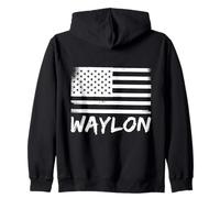 Waylon Birthday Nombre de ciudadanía Personalizado Sudadera con Capucha