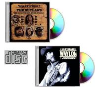 Waylon Jennings - Wanted! The Outlaws + Ultimate Waylon Jenn 2-Pack