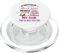 Waymaker Miracle Worker Rainbow Boho Christian para niños PopSockets PopGrip para MagSafe