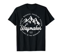Waymaker Promise Keeper Milagroso Trabajador Cristiano Camiseta