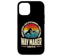 Waymaker Promise Keeper Miracle Worker Christian Men Carcasa para iPhone 12/12 Pro