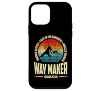 Waymaker Promise Keeper Miracle Worker Christian Men Carcasa para iPhone 12 Mini