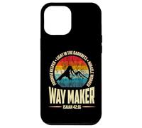 Waymaker Promise Keeper Miracle Worker Christian Men Carcasa para iPhone 12 Pro MAX
