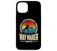 Waymaker Promise Keeper Miracle Worker Christian Men Carcasa para iPhone 13