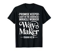 Waymaker Vintage Promise Keeper Milagroso Worker Christian Camiseta