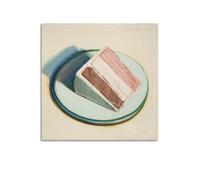 Wayne Thiebaud - Póster de arte pop-art con rebanada de tarta, obras de arte en lienzo, decoración moderna para el hogar, 40 x 40 cm