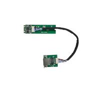 WayPonDEV M.2 A E Key to 2,5 Gigabit Ethernet Modul, in-tel i225 i226 2,5G Ethernet Server NIC, 10/100/1000/25000 Mbps RJ45 LAN, tarjeta de red Multi-Gigabit M.2 (i226 M.2 B+M, 10 cm)