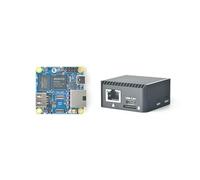 WayPonDEV NanoPi Zero2 Mini Fast GbE Router de ordenador, 1 GB/2 GB LPDDR4X RAM Mali-450 GPU, decodificador 4K H265/H264, puerto Gigabit Ethernet, unidad de puerta de enlace inteligente IoT (2 GB de