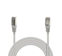 Waytex 3209 - Cable de Red con Conectores RJ45 (FTP, Cat. 5e, 5 m, apantallado), Color Beige Beige