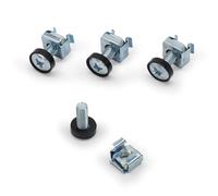 Waytex 37344 - Kit Tuerca Rosca + arandela + Tornillo, bolsita de 4