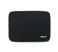 WAYTEX 71002 Funda de neopreno suave negra para tabletas y portátiles de 13-14 pulgadas