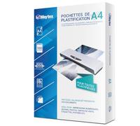WAYTEX 78278 - Bolsas laminadoras A4 - muy gruesas 2 x 175 (350) micrones - para laminadora en caliente - Pack de 100