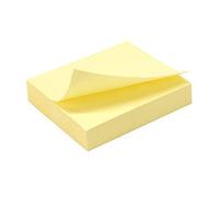 WAYTEX 931641 - Notas autoadhesivas, mini bloque de 100 hojas, color amarillo, 4 x 5 cm, adhesivos reposicionables
