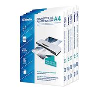 Waytex A78273P500 - Fundas plastificadoras (500 unidades, A4, 2 x 75 micrones por cara)