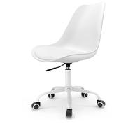 Waytex Lakar Silla de Oficina, Polipropileno, Blanco, 1 Chaise