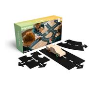 Waytoplay Highway - La carretera flexible de juguete, 24 st. con coche, juega con tus coches en interiores y exteriores. Fabricado en los Países Bajos