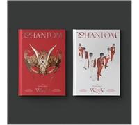 WayV PHANTOM 4th Mini álbum CD + libro de fotos + postal + tarjeta de máscara transparente + marcapáginas + sobre + tarjeta fotográfica + seguimiento (versión Overture)