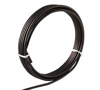 Wazakura Alambre para Entrenamiento Bonsai en Aluminio 4mm 150g Hecho en Japón, Alambre Japonés para Bonsai para la Modelación de Ramas y Troncos - Marrón (4.0mm)