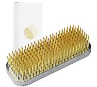 Wazakura Kenzan Rectangular Largo para Ikebana (87mm) para Arreglos Florales, Hecho en Japón, Herramienta Japonesa para Ikebana Soporte de Alfileres para Flores - Kenzan Largo de 87mm