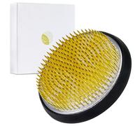 Wazakura Kenzan Redondo para Ikebana (102mm) para Arreglos Florales, Hecho en Japón, Soporte de Alfileres para Flores - Kenzan Redondo de Latón 102mm