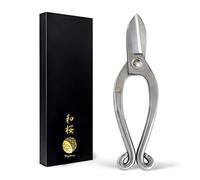 Wazakura Tijeras Japonesas Profesionales Ikenobo - Acero Inoxidable Yasugi 165mm, Hechas en Japón, Para Ikebana y Arreglos Florales