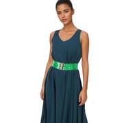 WAZHAKU Cinturón de mujer con lentejuelas para carnaval, vestido elástico, cinturón de cintura, accesorio brillante, fiesta, danza, cinturón abdominal, R verde., Talla única