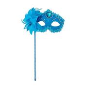 WAZHAKU Máscara de baile de máscaras para mujer, máscara veneciana para mujer, máscara de plumas, máscara de plumas, disfraz de media máscara, cosplay, carnaval, fiesta de disfraces, carnaval