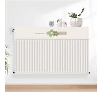 WAZUBC Cubiertas Antipolvo para Radiador Tela para el Hogar Cubierta Protectora contra el Polvo Cubierta Protectora contra el Polvo Mientras Eleva tu Decoración Interior (80 x 10cm)