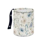 Wazylphin Papelera Coche Azul Rosa Claro Accesorios Coche Plegable Papelera Baño Universal Cubo de Basura Cocina Basurero Cocina Prueba de Fugas Car Trash Bin Contenedor Basura 15x18.5cm/3 Pcs