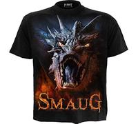 WB Studio - El Hobbit - Smaug - Camiseta - Negro - M