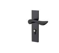 WBBAYDRFR Cerradura de Puerta Europea Sencilla for Dormitorio, Cerradura antirrobo for Interiores, Cerradura con manija cilíndrica, Cerradura de Puerta de Madera