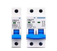 WBBAYDRFR Disyuntor MCB 1P 2P CC 6KA 500V 3A 6A 10A 16A 20A 25A 32A 40A 50A 63A Conexión en Y(3 Years,1pcs)