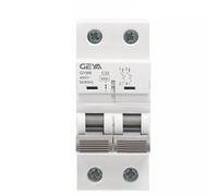 WBBAYDRFR Disyuntor Mini de Carril DIN GYM9 2P, 6A-63A, 400V, Curva C, 230V, 6A-63A, CA(63A)